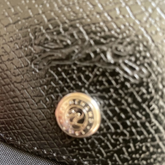 LONGCHAMP MONOCHROM ALL-BLACK Frm TUNISIA GORG Bag LUX RARE GENUINE SLEEK Lrg - Picture 10 of 16